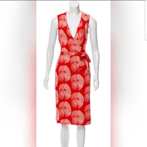 Diane von Furstenberg Vintage Silk Wrap Dress